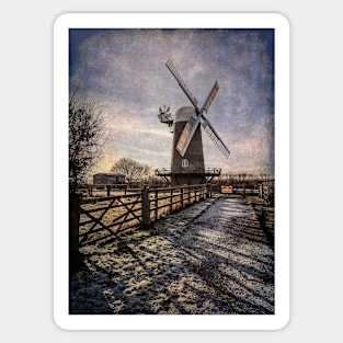 Winter Windmill Sticker